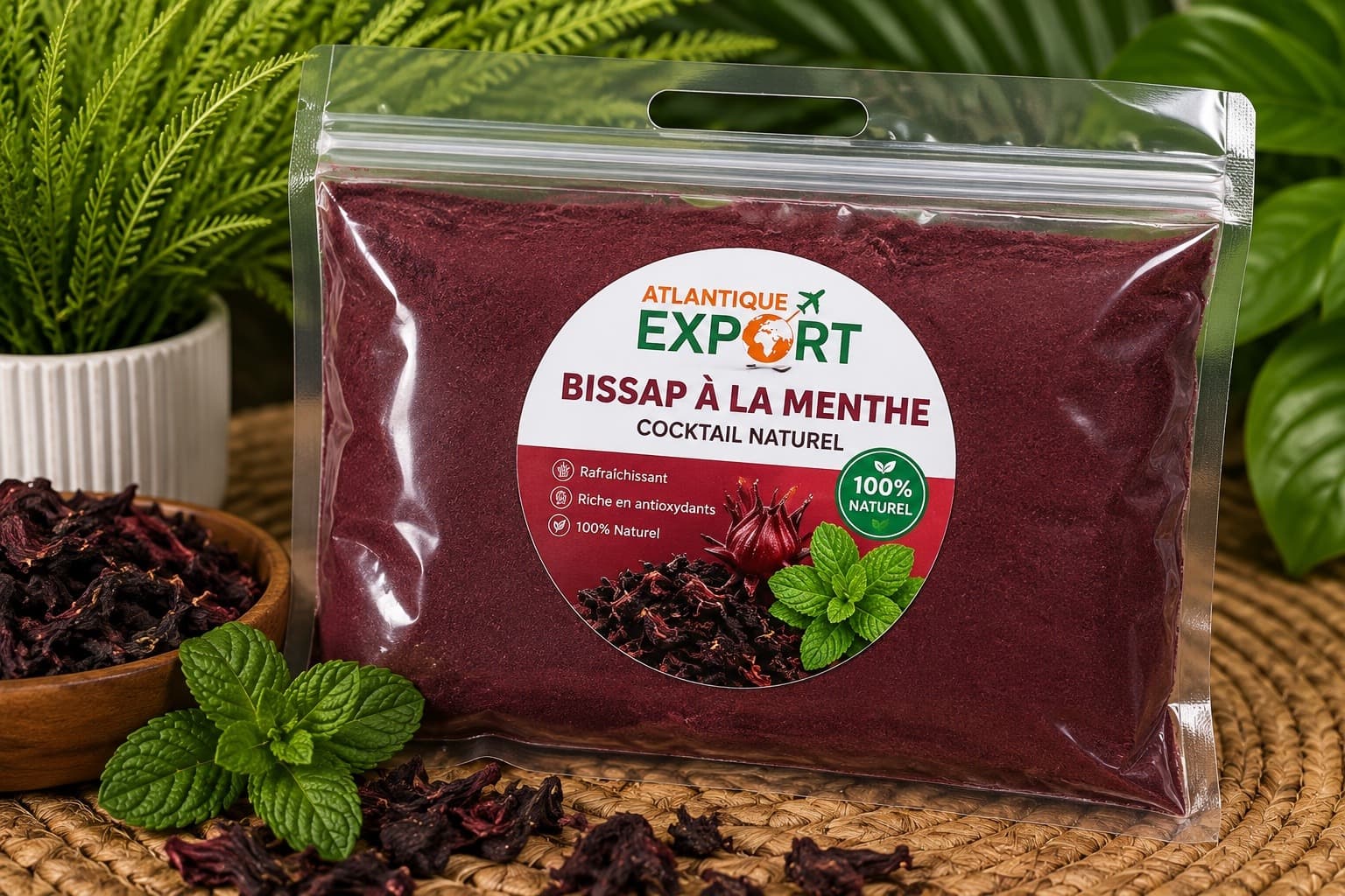 Bissap à la menthe